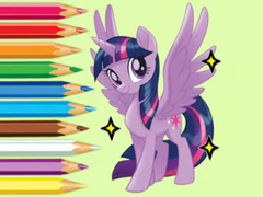 Spēle Coloring Book: Twilight Sparkle