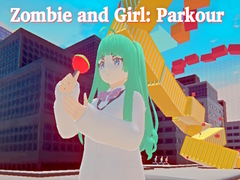 Spēle Zombie and Girl: Parkour