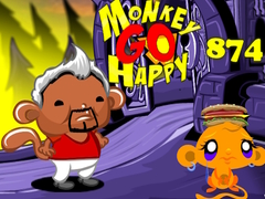 Spēle Monkey Go Happy Stage 874