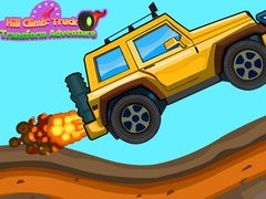 Spēle Hill Climb Truck Transform Adventure