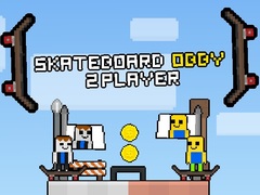 Spēle Skateboard Obby 2 Player