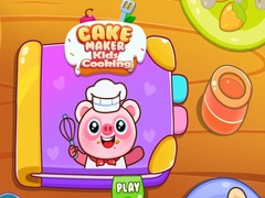 Spēle Cake Maker Kids Cooking