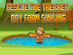 Spēle Rescue the Trekker Boy from Sinking