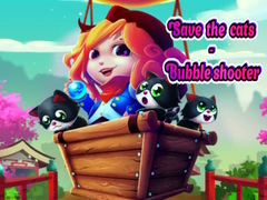 Spēle Save the Cats - Bubble Shooter