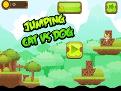 Spēle Jumping Cat Vs Dog