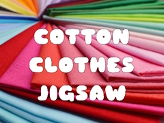 Spēle Cotton Clothes Jigsaw