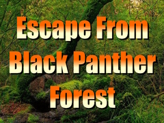 Spēle Escape from Black Panther Forest