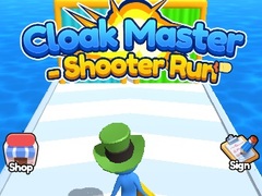 Spēle Cloak Master - Shooter Run