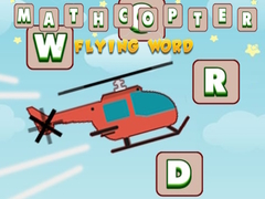 Spēle Mathcopter flying Word