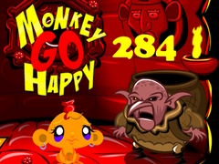 Spēle Monkey Go Happy Stage 284