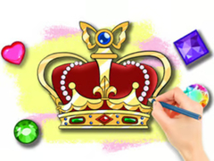 Spēle Coloring Book: Royal Crown