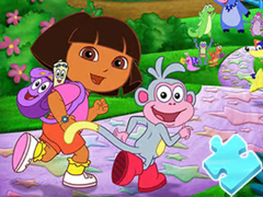 Spēle Jigsaw Puzzle: Dora The Explorer