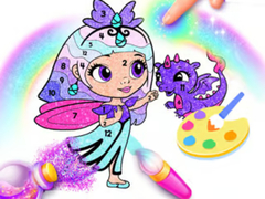 Spēle Coloring Book: Shiny Princess