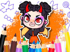 Spēle Coloring Book: Avatar World Cute Devil