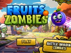 Spēle Fruits vs Zombies