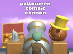 Spēle Halloween Zombie Cannon