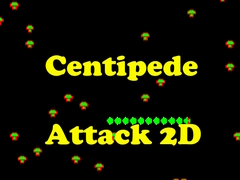 Spēle Centipede Attack 2D