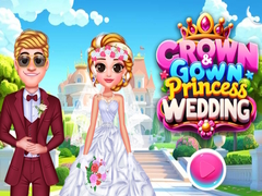 Spēle Crown & Gown Princess Wedding