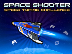 Spēle Space Shooter: Speed Typing Challenge