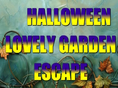 Spēle Halloween Lovely Garden Escape