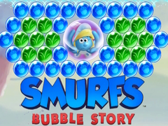 Spēle Smurfs Bubble Story