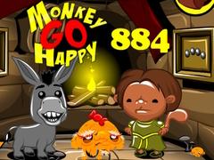 Spēle Monkey Go Happy Stage 884