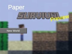 Spēle Paper Survival