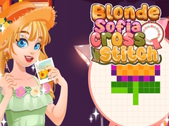 Spēle Blonde Sofia Cross Stitch