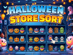 Spēle Halloween Store Sort