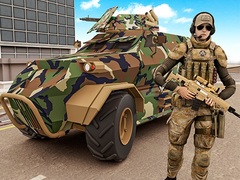 Spēle Us Army Car Games Truck Driving