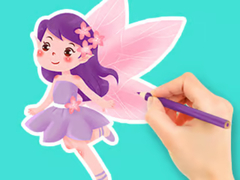 Spēle Coloring Book: Flower Fairy