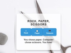 Spēle Rock Paper Scissors