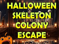 Spēle Halloween Skeleton Colony Escape