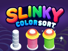 Spēle Slinky Color Sort