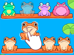 Spēle Sorting frogs