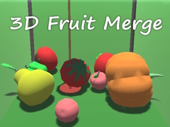 Spēle 3D Fruit Merge