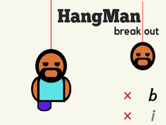 Spēle Hangman Breakout