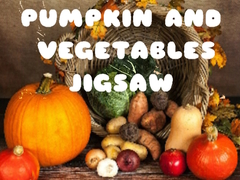 Spēle Pumpkin and Vegetables Jigsaw