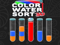 Spēle Color Water Sort 3D