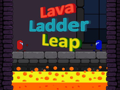 Spēle Lava Ladder Leap