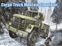 Spēle Cargo Truck Montain Simulator