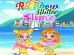 Spēle Rainbow Glitter Slime