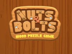 Spēle Nuts & Bolts Wood Puzzle Game