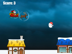 Spēle Santa Flight Game