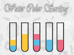 Spēle Water Color Sorting