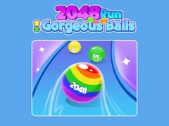 Spēle 2048 Run: Gorgeous Balls 