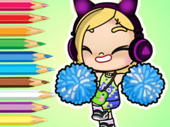 Spēle Coloring Book: Avatar World Cheerleader