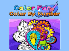 Spēle Color Fan: Color By Number