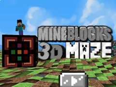 Spēle MineBlocks 3D Maze