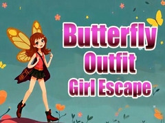 Spēle Butterfly Outfit Girl Escape